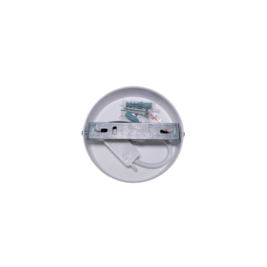 Duolla - Prisadený luster ROLLER ECO RECYCLING 1xE27/15W/230V pr. 45 cm hnedá