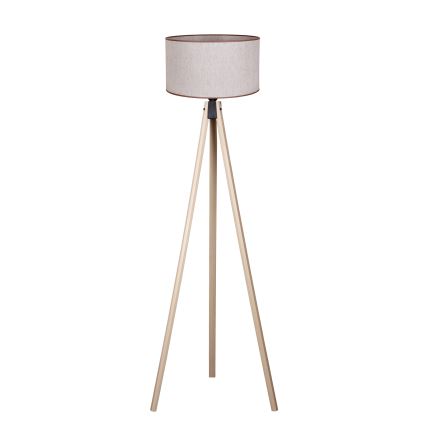 Duolla - Stojacia lampa 1xE27/60W/230V pr. 44 cm béžová