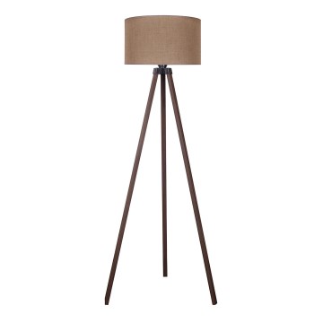 Duolla - Stojacia lampa 1xE27/60W/230V pr. 44 cm hnedá