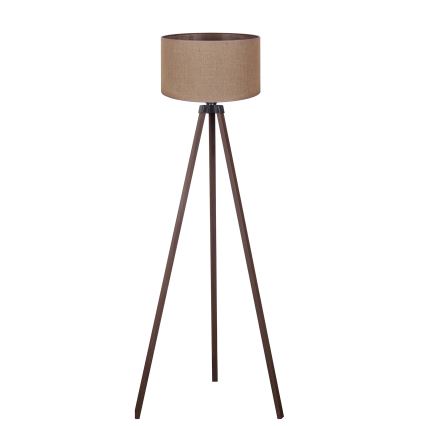Duolla - Stojacia lampa 1xE27/60W/230V pr. 44 cm hnedá