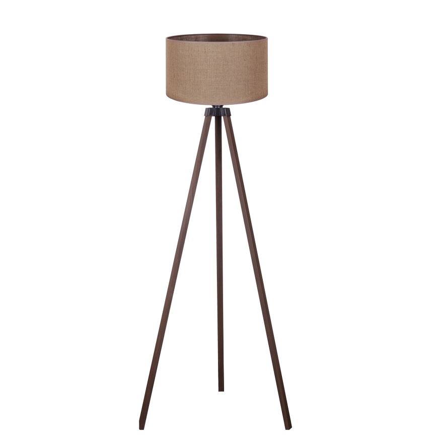 Duolla - Stojacia lampa 1xE27/60W/230V pr. 44 cm hnedá