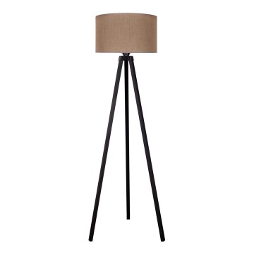 Duolla - Stojacia lampa 1xE27/60W/230V pr. 44 cm hnedá/wenge
