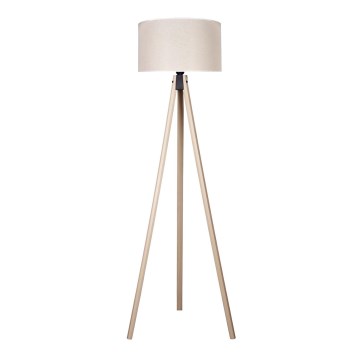 Duolla - Stojacia lampa 1xE27/60W/230V pr. 44 cm krémová/béžová