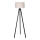 Duolla - Stojacia lampa 1xE27/60W/230V pr. 44 cm krémová/wenge