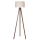 Duolla - Stojacia lampa 1xE27/60W/230V pr. 44 cm krémová/wenge