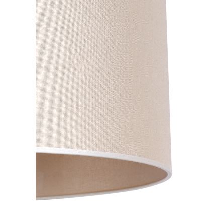 Duolla - Stojacia lampa 1xE27/60W/230V pr. 44 cm krémová/wenge