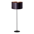 Duolla - Stojacia lampa CANNES 1xE27/15W/230V pr. 45 cm čierna/medená
