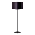 Duolla - Stojacia lampa CANNES 1xE27/15W/230V pr. 45 cm čierna/strieborná