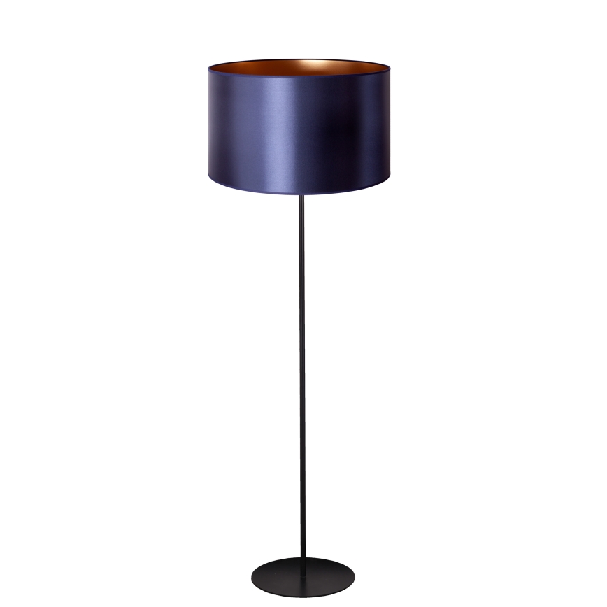 Duolla - Stojacia lampa CANNES 1xE27/15W/230V pr. 45 cm fialová/medená/čierna