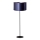 Duolla - Stojacia lampa CANNES 1xE27/15W/230V pr. 45 cm fialová/strieborná/čierna