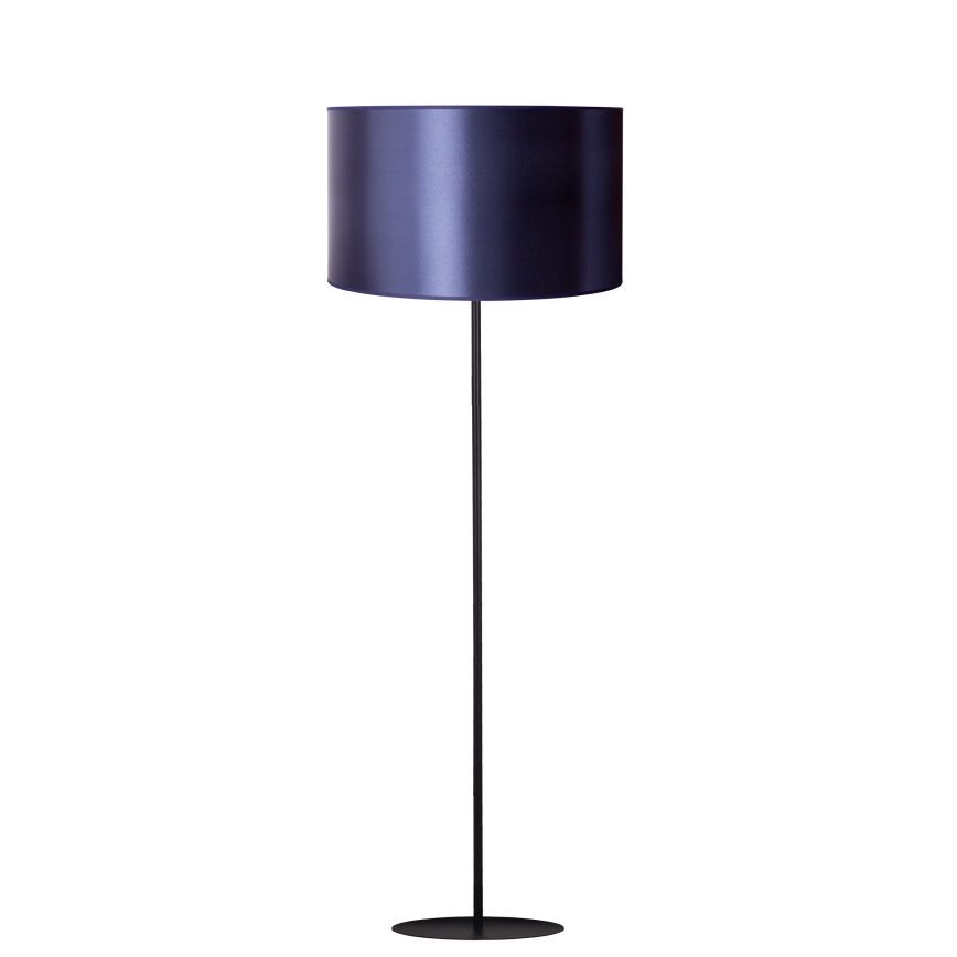 Duolla - Stojacia lampa CANNES 1xE27/15W/230V pr. 45 cm fialová/strieborná/čierna