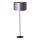 Duolla - Stojacia lampa CANNES 1xE27/15W/230V pr. 45 cm strieborná/čierna