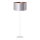 Duolla - Stojacia lampa CANNES 1xE27/15W/230V pr. 45 cm strieborná/medená/biela