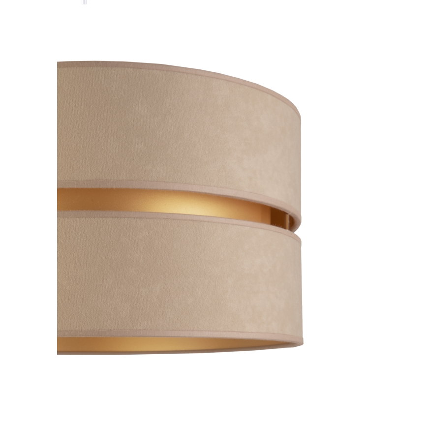 Duolla - Stojacia lampa DUO 1xE27/60W/230V pr. 44 cm béžová/biela