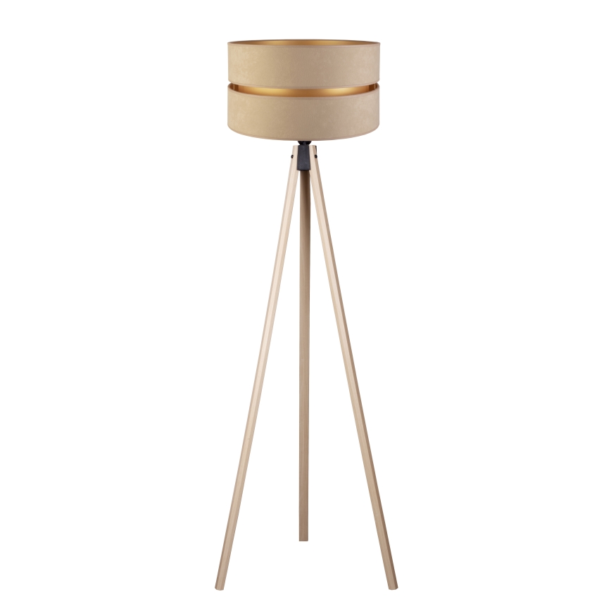 Duolla - Stojacia lampa DUO 1xE27/60W/230V pr. 44 cm béžová