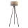 Duolla - Stojacia lampa DUO 1xE27/60W/230V pr. 44 cm béžová/šedá/hnedá