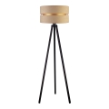 Duolla - Stojacia lampa DUO 1xE27/60W/230V pr. 44 cm béžová/wenge