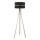 Duolla - Stojacia lampa DUO 1xE27/60W/230V pr. 44 cm čierna/béžová
