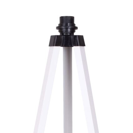 Duolla - Stojacia lampa DUO 1xE27/60W/230V pr. 44 cm čierna/biela