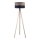 Duolla - Stojacia lampa DUO 1xE27/60W/230V pr. 44 cm šedá/modrá/béžová