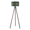 Duolla - Stojacia lampa DUO 1xE27/60W/230V pr. 44 cm zelená/hnedá