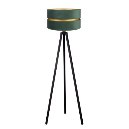 Duolla - Stojacia lampa DUO 1xE27/60W/230V pr. 44 cm zelená/wenge
