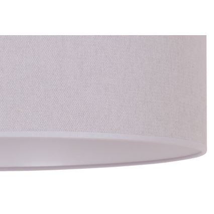 Duolla - Stolná lampa BRISTOL 1xE14/15W/230V pr. 17,5 cm šedá/biela