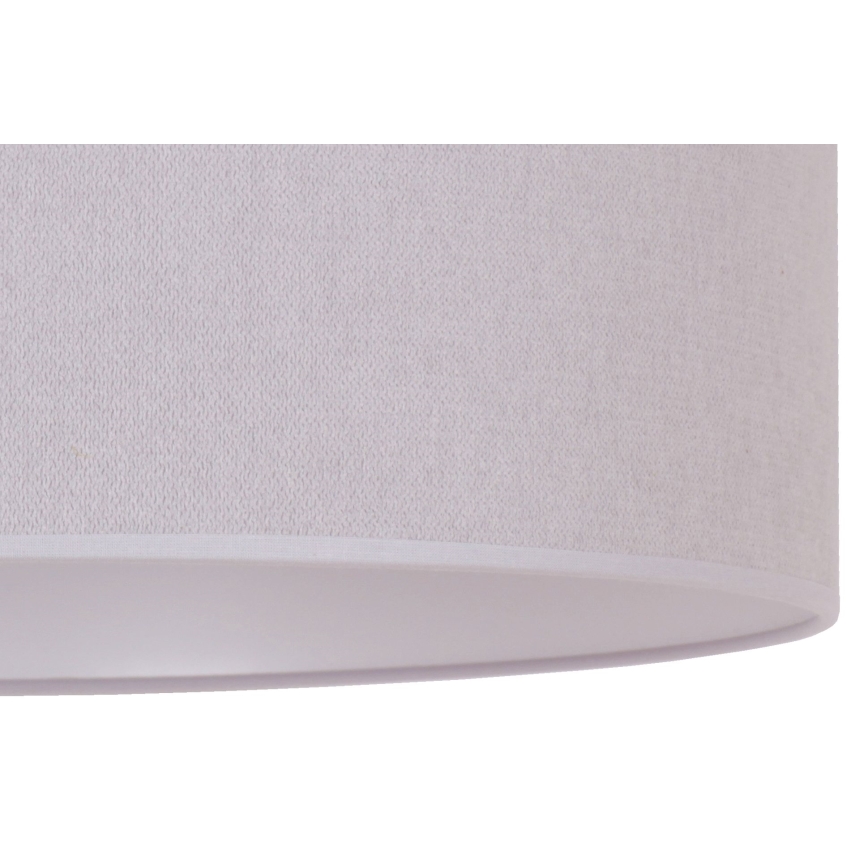 Duolla - Stolná lampa BRISTOL 1xE14/15W/230V pr. 17,5 cm šedá/biela
