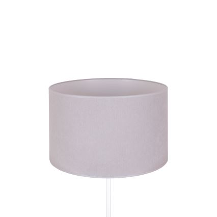 Duolla - Stolná lampa BRISTOL 1xE14/15W/230V pr. 17,5 cm šedá/biela
