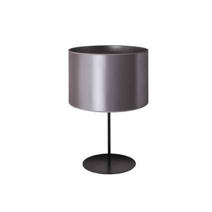 Duolla - Stolná lampa CANNES 1xE14/15W/230V pr. 20 cm strieborná/čierna