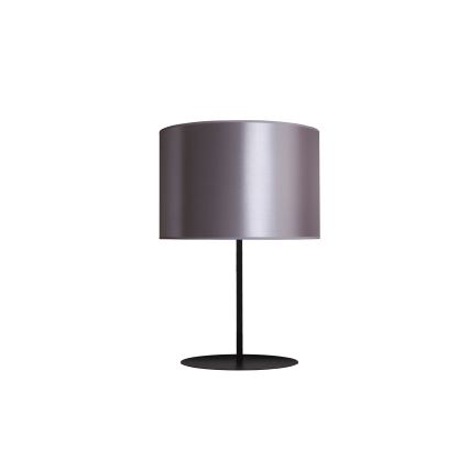 Duolla - Stolná lampa CANNES 1xE14/15W/230V pr. 20 cm strieborná/čierna