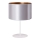 Duolla - Stolná lampa CANNES 1xE14/15W/230V pr. 20 cm strieborná/medená/biela