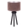 Duolla - Stolná lampa LYON 1xE27/15W/230V pr. 30 cm hnedá