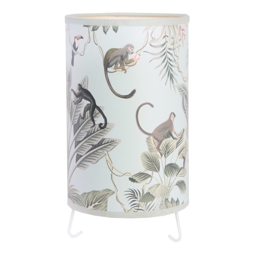 Duolla - Stolná lampa MONKEYS 1xE14/15W/230V pr. 12,5 cm