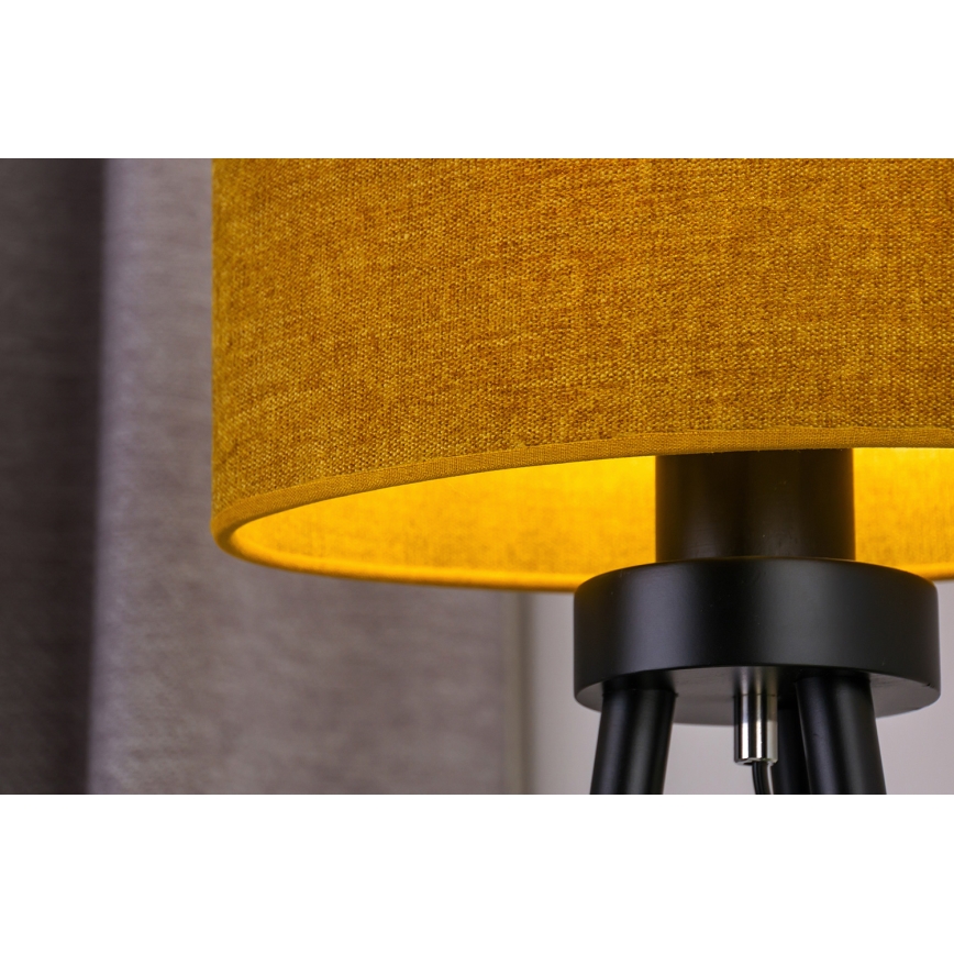 Duolla - Stolná lampa OVAL 1xE27/15W/230V pr. 30 cm hnedá