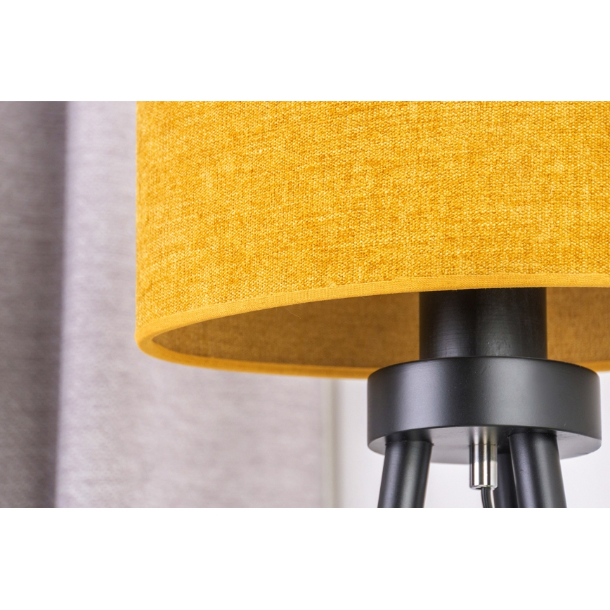Duolla - Stolná lampa OVAL 1xE27/15W/230V pr. 30 cm hnedá
