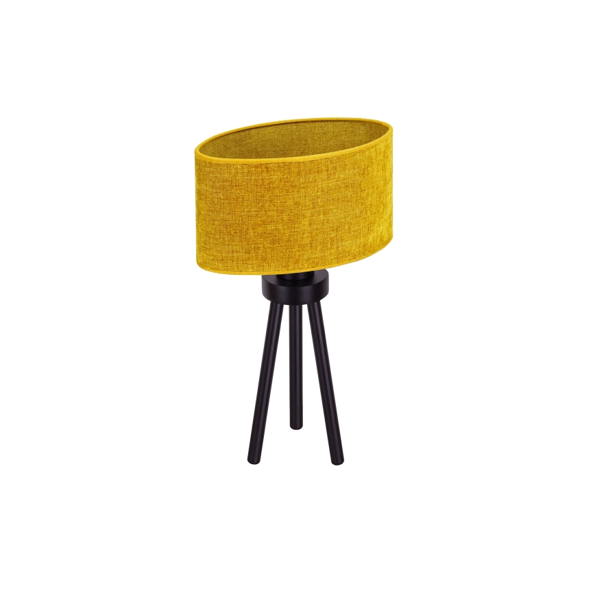 Duolla - Stolná lampa OVAL 1xE27/15W/230V pr. 30 cm hnedá