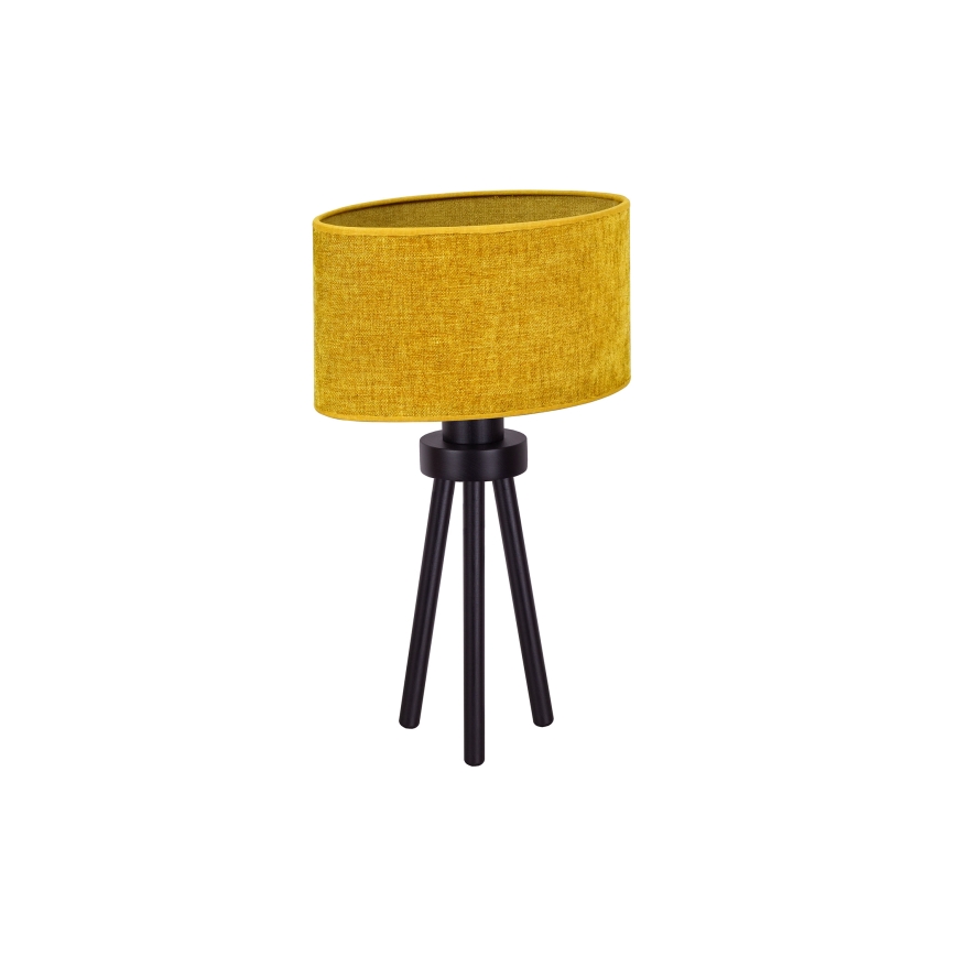 Duolla - Stolná lampa OVAL 1xE27/15W/230V pr. 30 cm hnedá