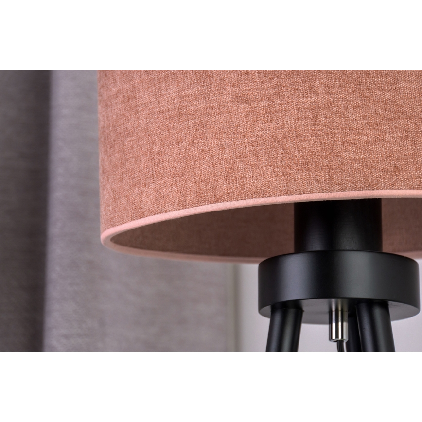 Duolla - Stolná lampa OVAL 1xE27/15W/230V pr. 30 cm ružová