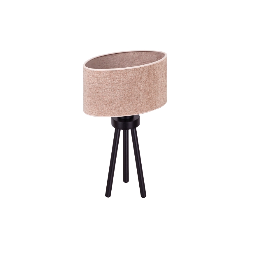 Duolla - Stolná lampa OVAL 1xE27/15W/230V pr. 30 cm ružová