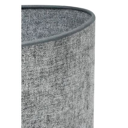 Duolla - Stolná lampa OVAL 1xE27/15W/230V pr. 30 cm šedá