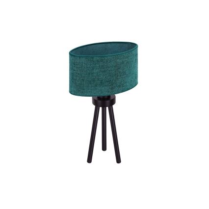 Duolla - Stolná lampa OVAL 1xE27/15W/230V pr. 30 cm zelená