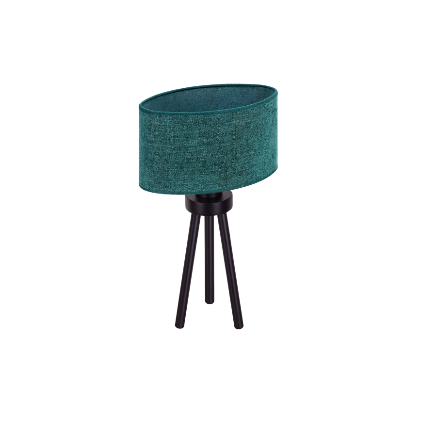 Duolla - Stolná lampa OVAL 1xE27/15W/230V pr. 30 cm zelená