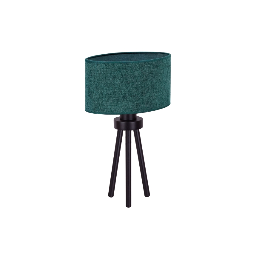 Duolla - Stolná lampa OVAL 1xE27/15W/230V pr. 30 cm zelená