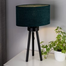 Duolla - Stolná lampa OVAL 1xE27/15W/230V zelená
