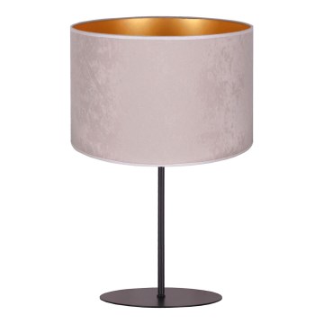Duolla - Stolná lampa ROLLER 1xE14/15W/230V pr. 20 cm šedá/zlatá