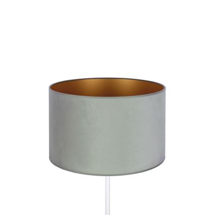 Duolla - Stolná lampa ROLLER 1xE14/15W/230V svetlo pr. 20 cm zelená/zlatá