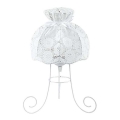 Duolla - Stolná lampa SYMPHONY 1xE27/40W/230V pr. 28 cm biela