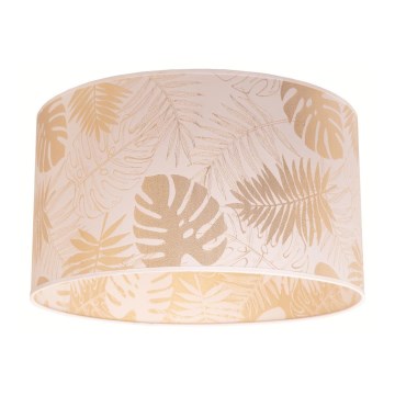 Duolla - Stropné svietidlo ARECA 1xE27/40W/230V pr. 45 cm mosadz/biela