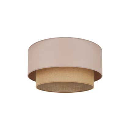 Duolla - Stropné svietidlo BOHO 1xE27/15W/230V pr. 45 cm béžová/hnedá